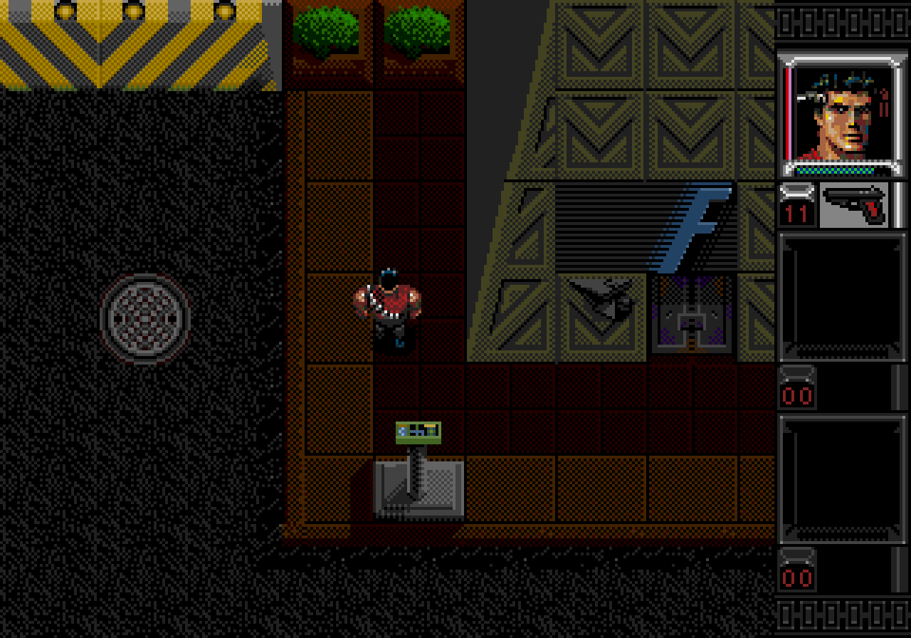 A Layman’s Guide To Projection in Videogames - shadowrun genesis visuals - view, Video game, trimetric, tricks, top-down, technical, raster, projection, pixel, perspective, overhead, orthographic, oblique, isometric, faking, dimetric, design, bird's eye, axonometric, art, 3d, 2D